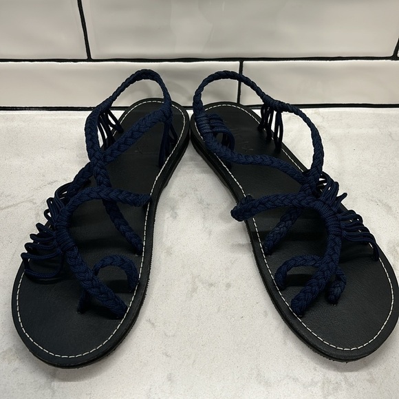 Everelax Rope Hand Braided Flat Sandals Woven Women’s Size 10 NWOT - Picture 16 of 16